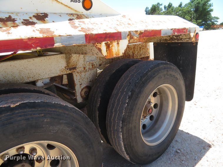 image for item DD7104 2009 CTS BDT-42 bottom dump trailer