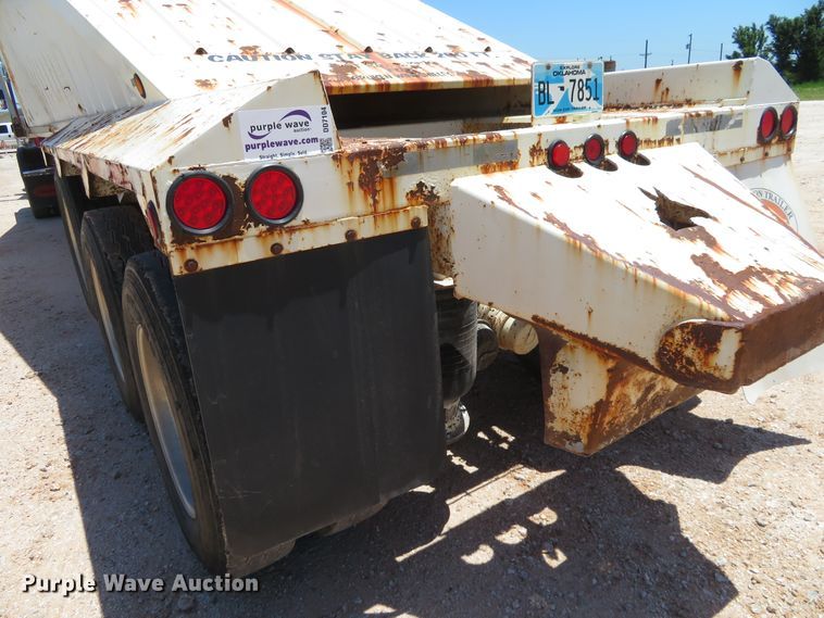 image for item DD7104 2009 CTS BDT-42 bottom dump trailer