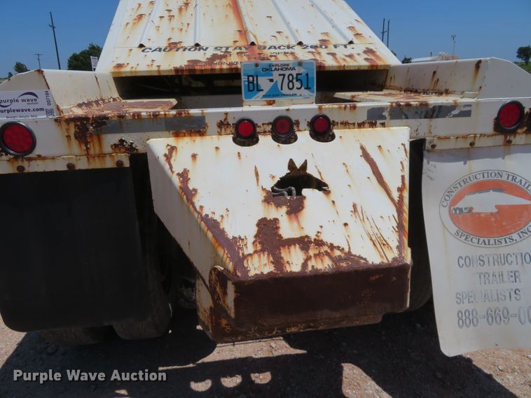 image for item DD7104 2009 CTS BDT-42 bottom dump trailer