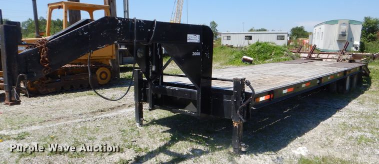 image for item DE3527 1985 Belshe T8GN equipment trailer