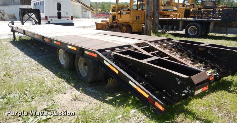 image for item DE3527 1985 Belshe T8GN equipment trailer