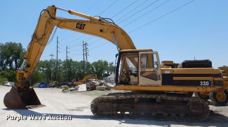 image for item DE3534 1994 Caterpillar 330L excavator