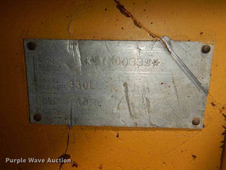 image for item DE3534 1994 Caterpillar 330L excavator