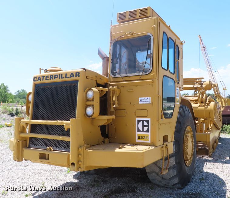 image for item DE3535 1980 Caterpillar 623B elevating scraper