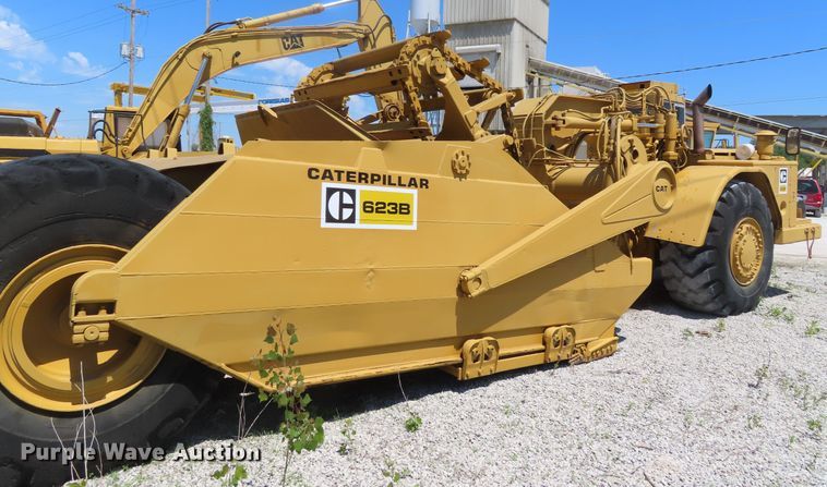 image for item DE3535 1980 Caterpillar 623B elevating scraper