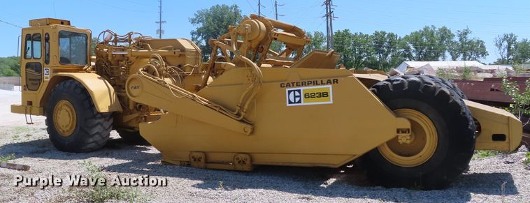 image for item DE3535 1980 Caterpillar 623B elevating scraper