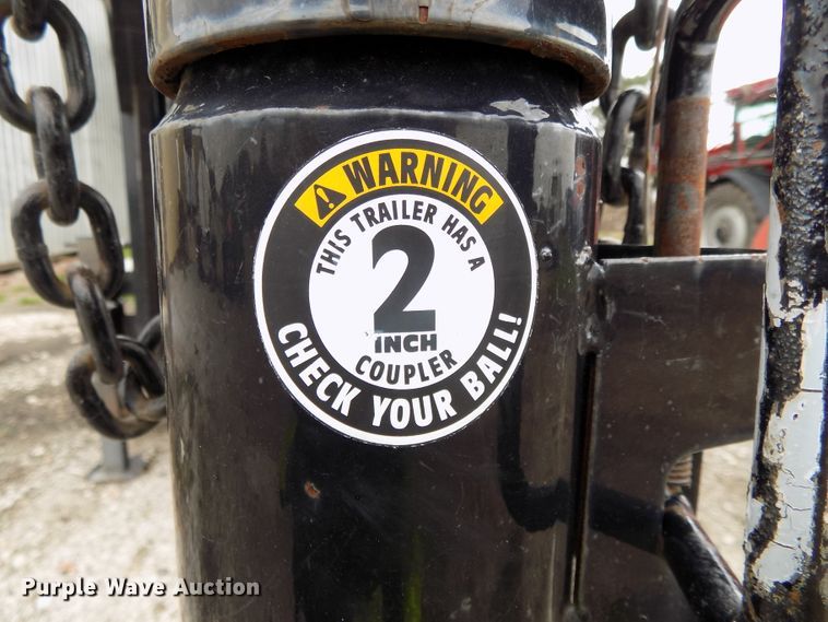 image for item DE7724 2015 H&H equipment trailer