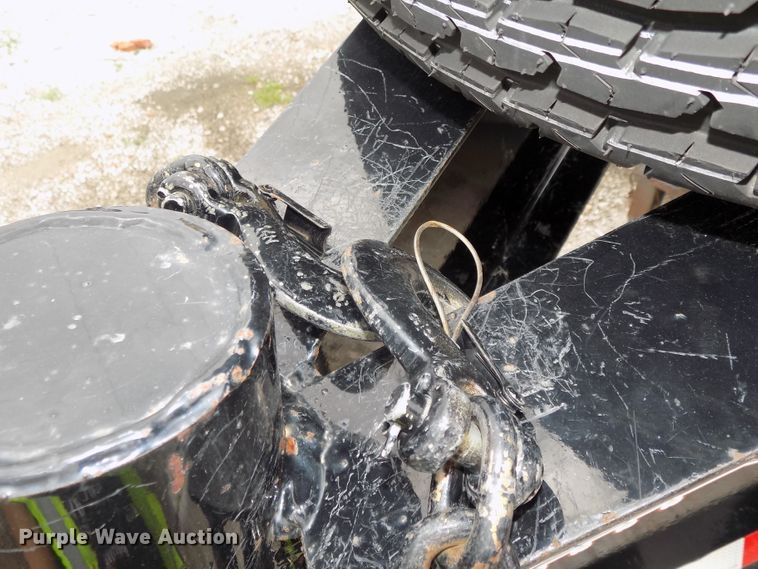 image for item DE7724 2015 H&H equipment trailer