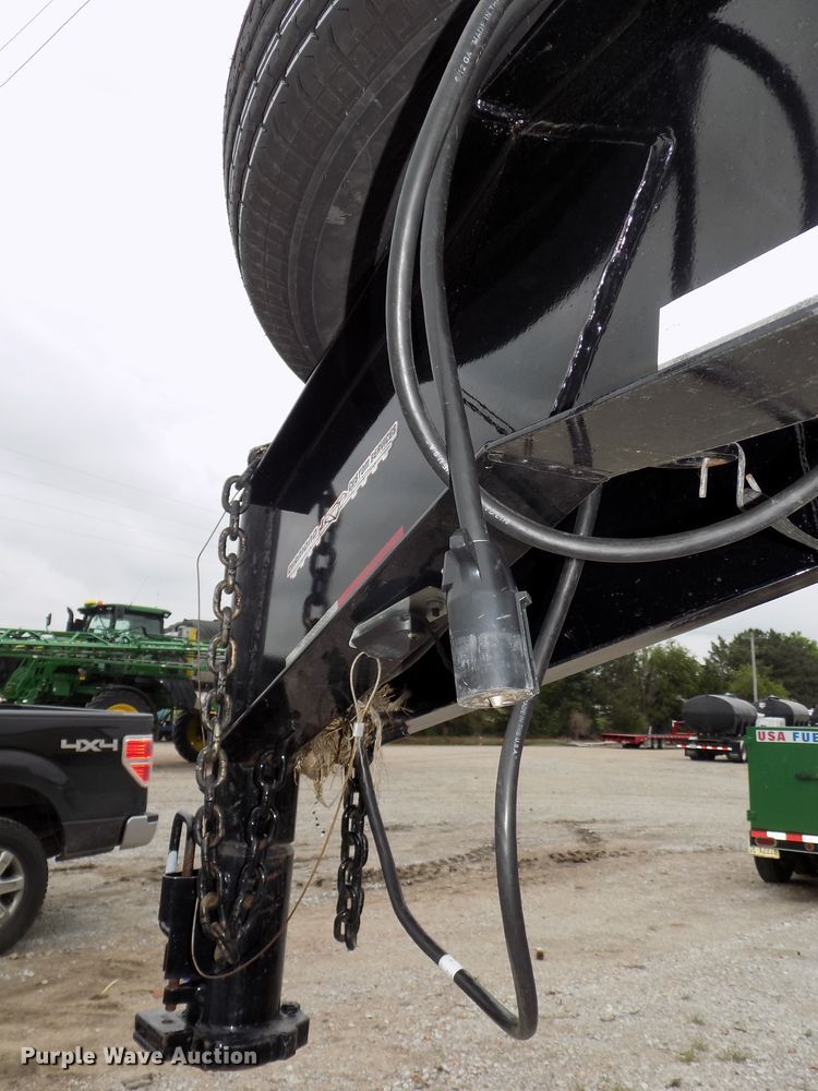 image for item DE7724 2015 H&H equipment trailer