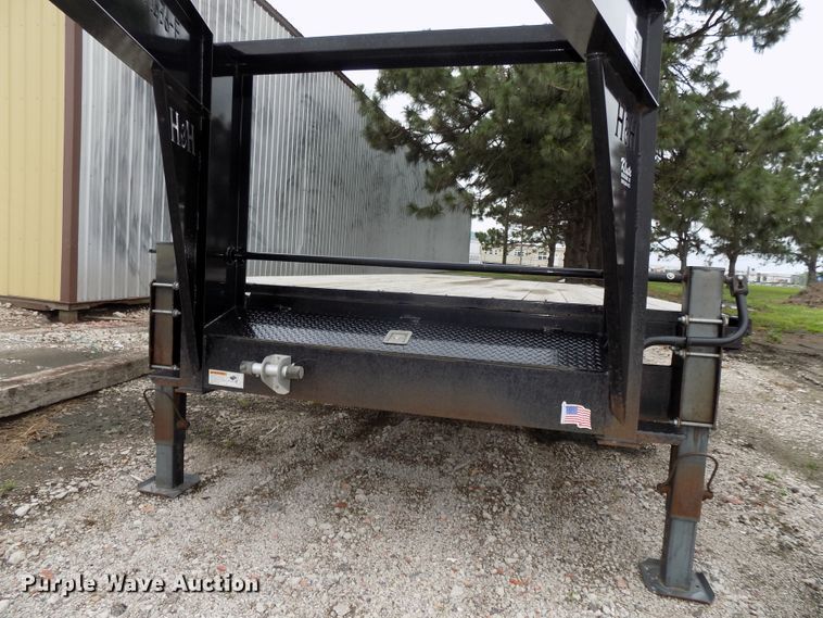 image for item DE7724 2015 H&H equipment trailer