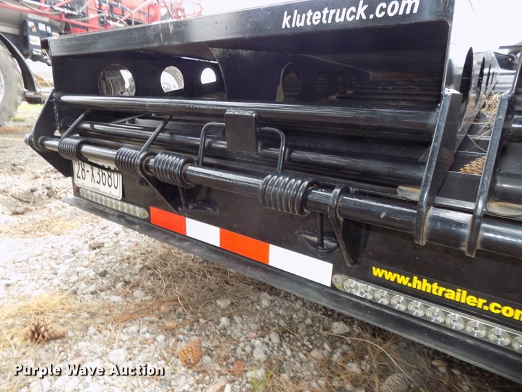 image for item DE7724 2015 H&H equipment trailer