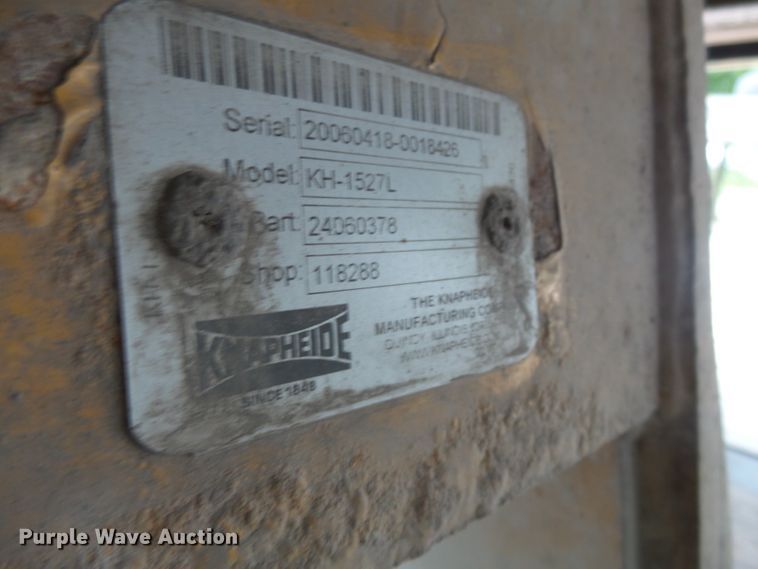 image for item DE7829 Knapheide PCHS183B steel flatbed