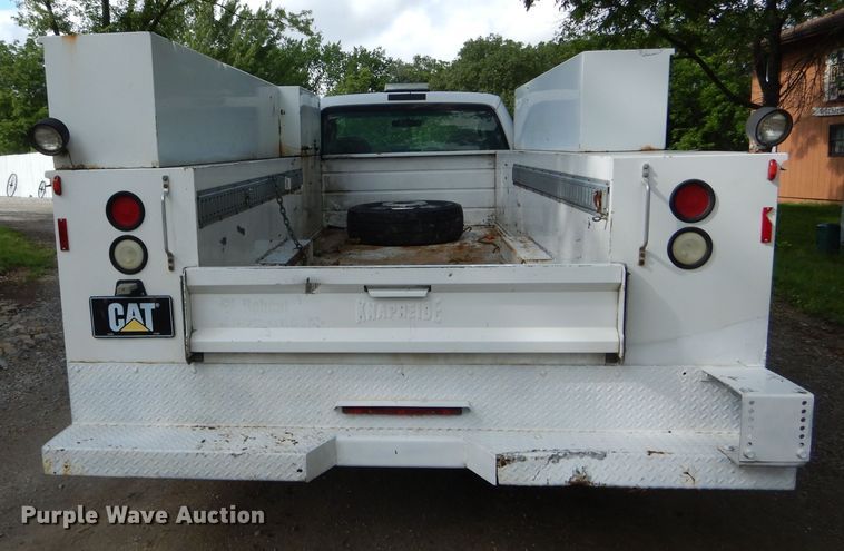 image for item DE8489 2008 Ford F450 Super Duty XL utility bed truck