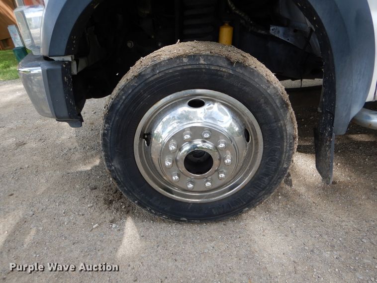 image for item DE8489 2008 Ford F450 Super Duty XL utility bed truck