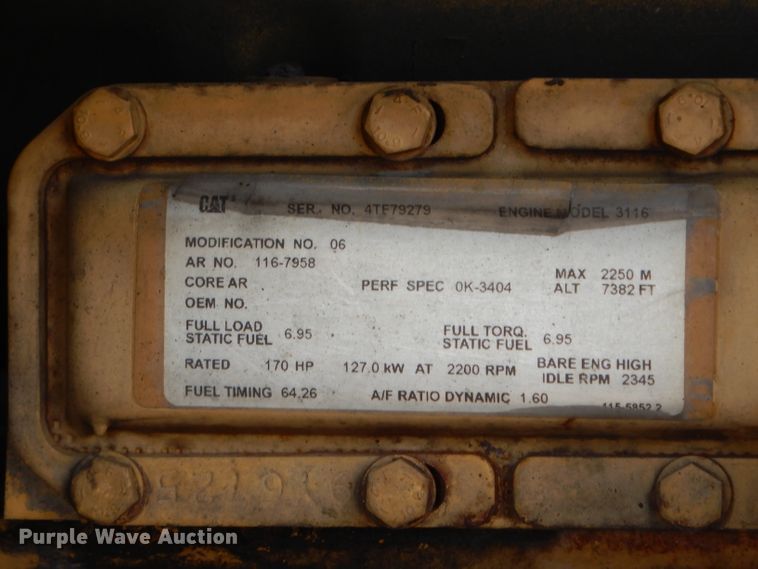 image for item DE8495 1995 Caterpillar 950F Series II wheel loader