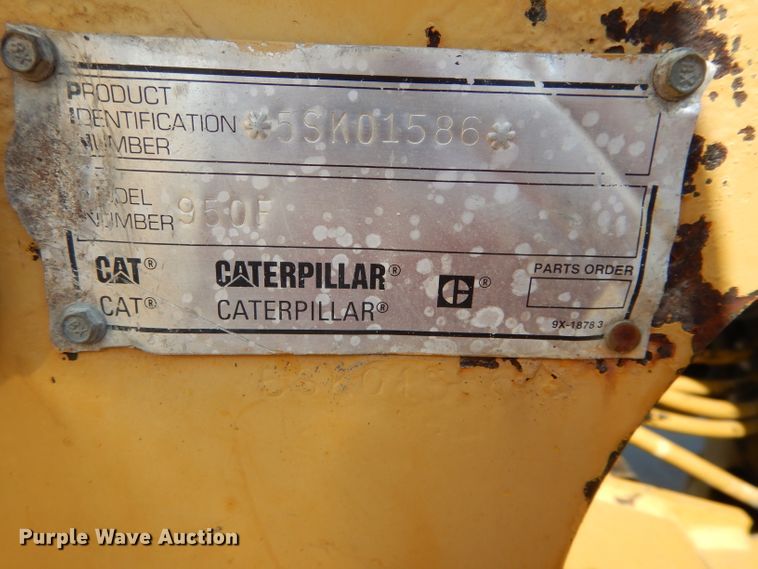 image for item DE8495 1995 Caterpillar 950F Series II wheel loader