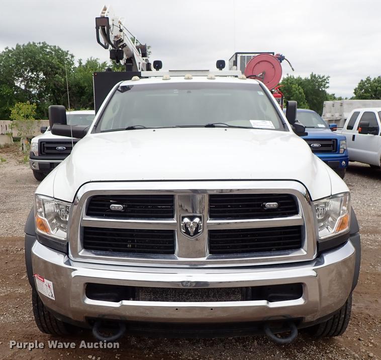 image for item DF1204 2011 Dodge Ram 5500 service truck with crane