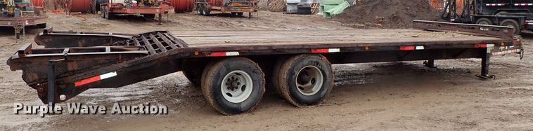 image for item DF8734 1998 PJ equipment trailer