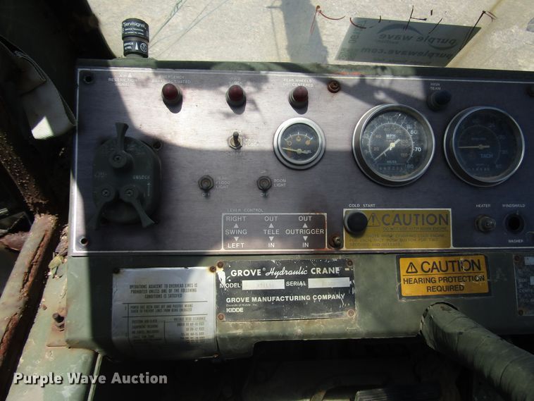 image for item DG1257 Grove RT41AA crane