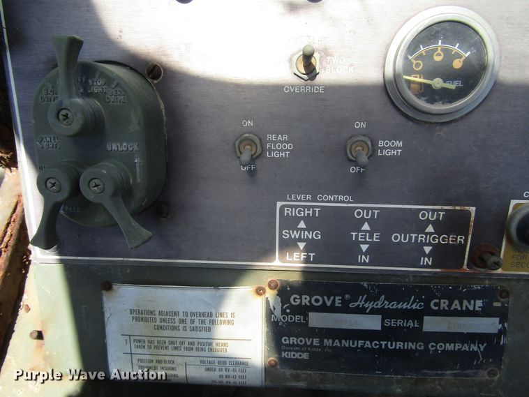 image for item DG1257 Grove RT41AA crane