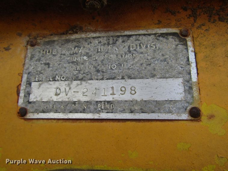 image for item DG1287 Huber motor grader