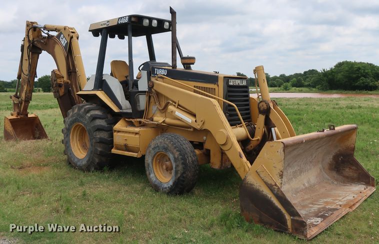 image for item DG3493 1995 Caterpillar 446B backhoe