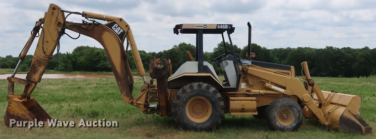 image for item DG3493 1995 Caterpillar 446B backhoe