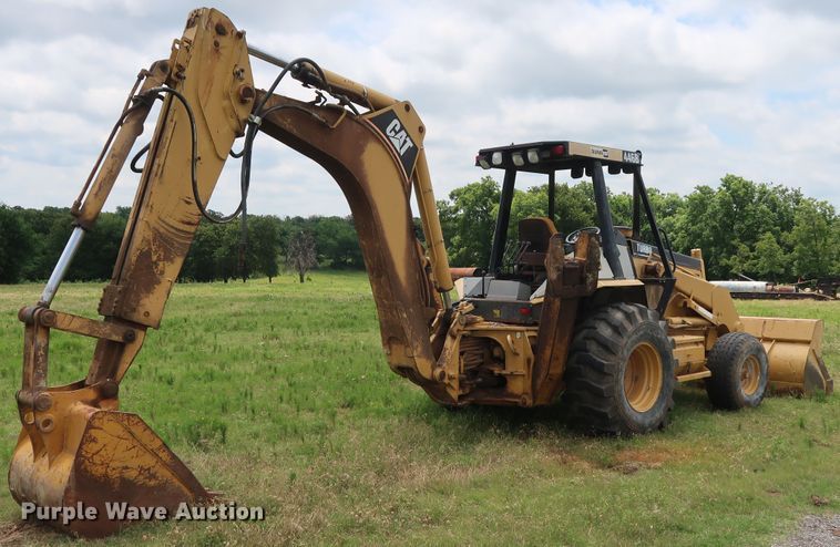 image for item DG3493 1995 Caterpillar 446B backhoe
