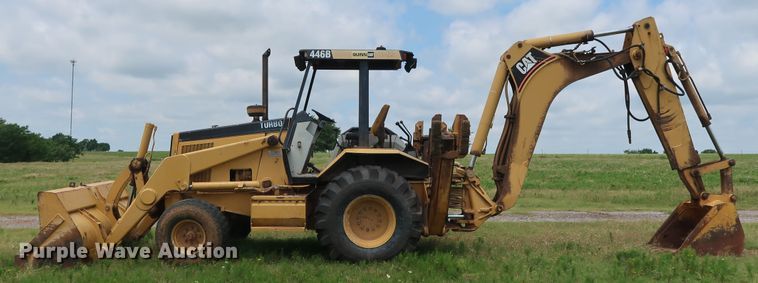 image for item DG3493 1995 Caterpillar 446B backhoe