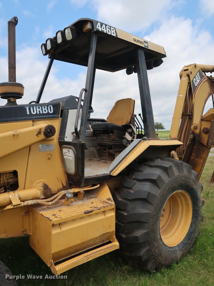 image for item DG3493 1995 Caterpillar 446B backhoe