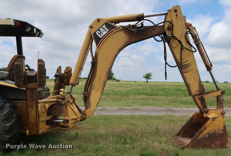 image for item DG3493 1995 Caterpillar 446B backhoe
