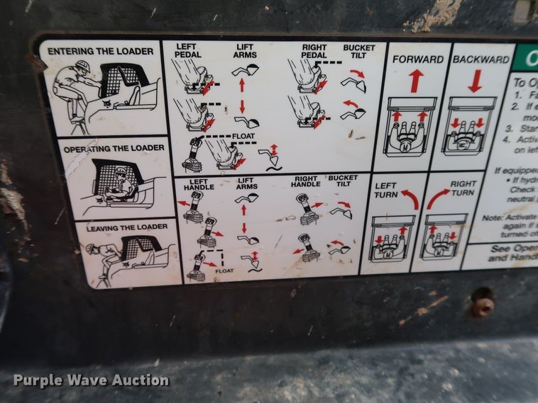 image for item DG3495 2012 Bobcat T180 skid steer