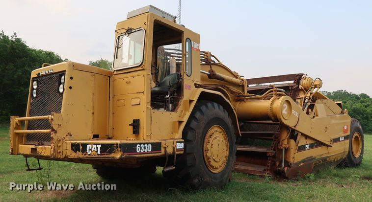 image for item DG3496 1978 Caterpillar 633D elevating scraper