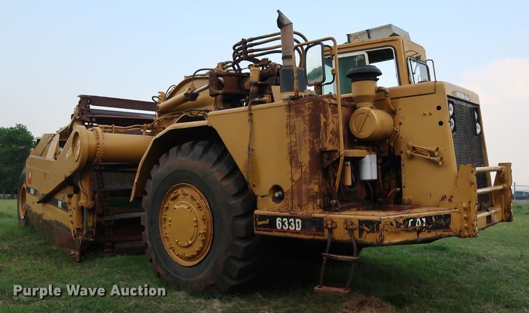 image for item DG3496 1978 Caterpillar 633D elevating scraper