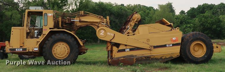 image for item DG3496 1978 Caterpillar 633D elevating scraper