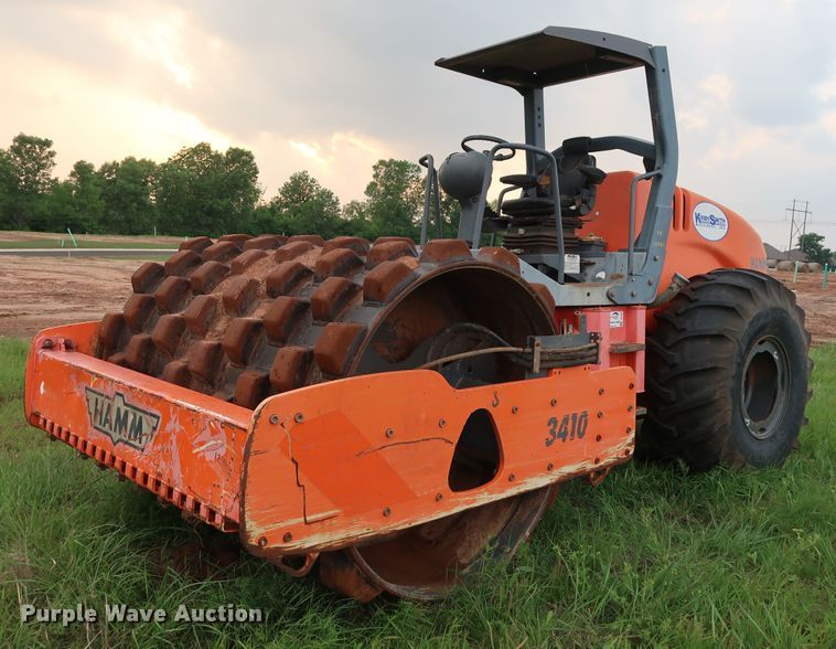 image for item DG3497 2008 Hamm 3410P single drum vibratory roller