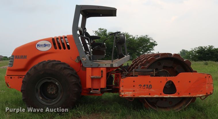 image for item DG3497 2008 Hamm 3410P single drum vibratory roller