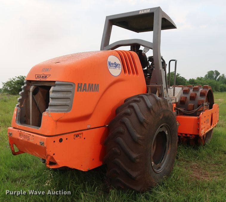 image for item DG3497 2008 Hamm 3410P single drum vibratory roller