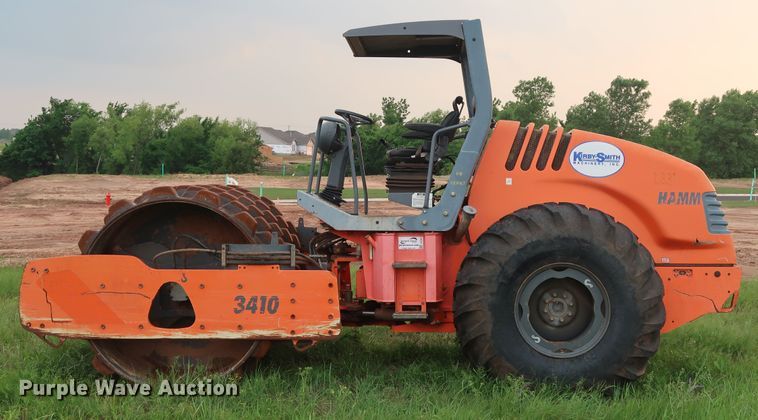 image for item DG3497 2008 Hamm 3410P single drum vibratory roller