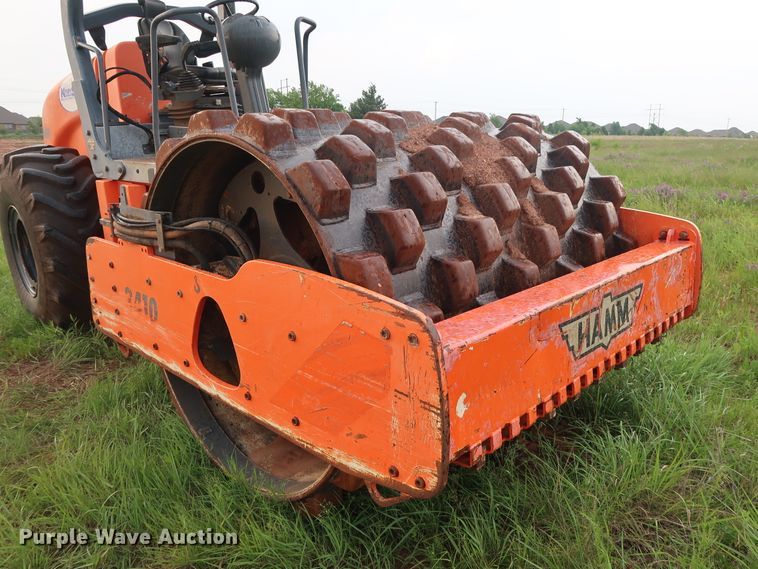 image for item DG3497 2008 Hamm 3410P single drum vibratory roller