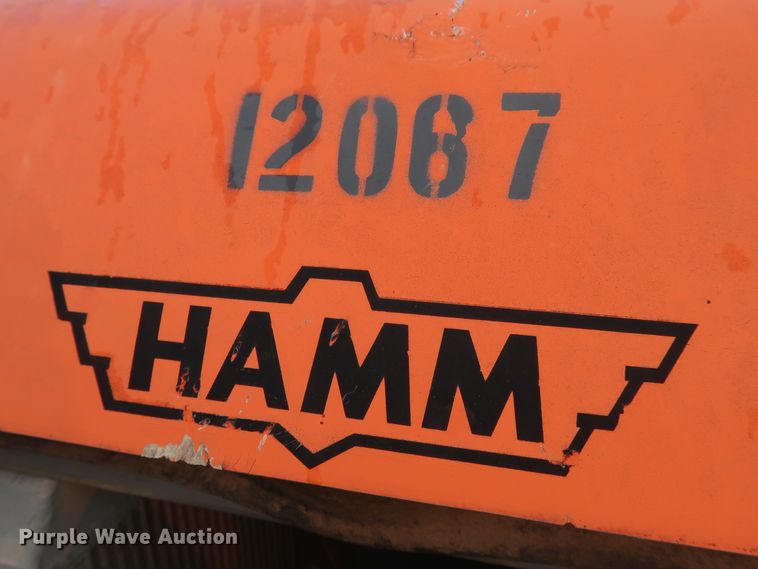 image for item DG3497 2008 Hamm 3410P single drum vibratory roller