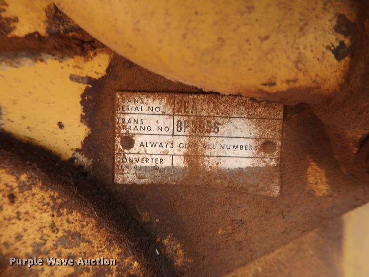 image for item DG4013 1982 Caterpillar 12G motor grader