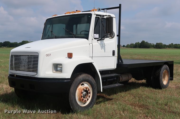image for item DG4028 1996 Freightliner FL70 flatbed truck