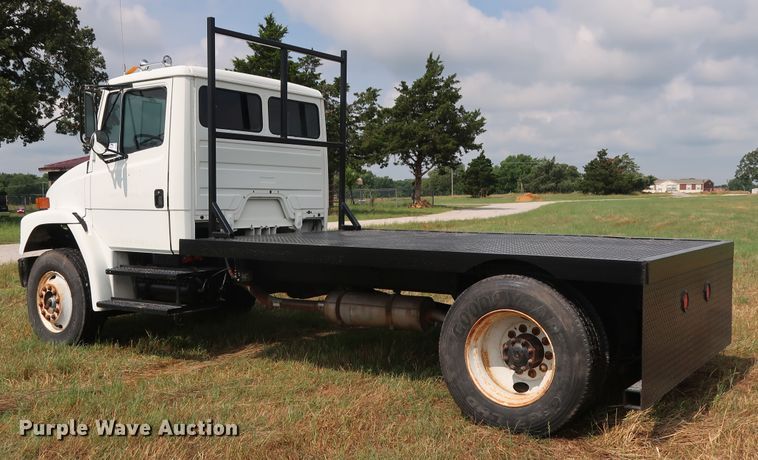 image for item DG4028 1996 Freightliner FL70 flatbed truck