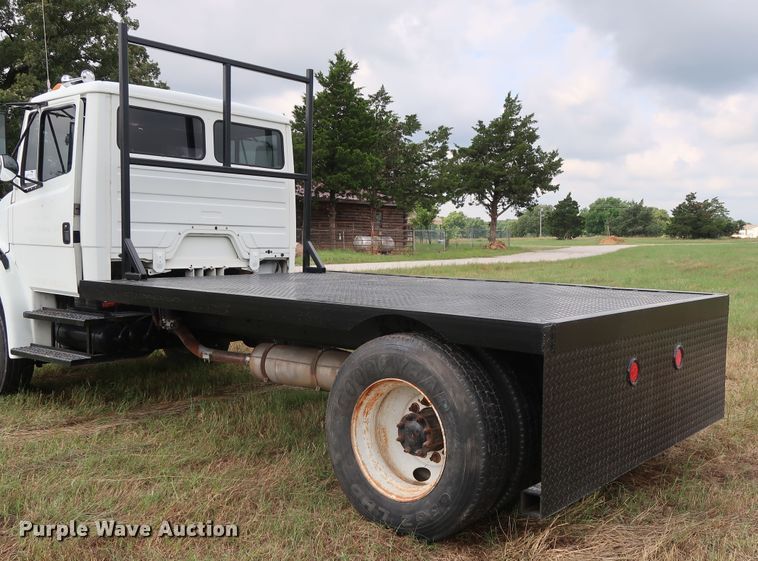 image for item DG4028 1996 Freightliner FL70 flatbed truck