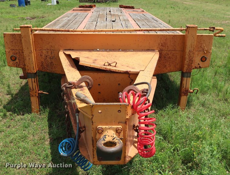 image for item DG4031 2002 Big Tex 4XPH-24+5 equipment trailer