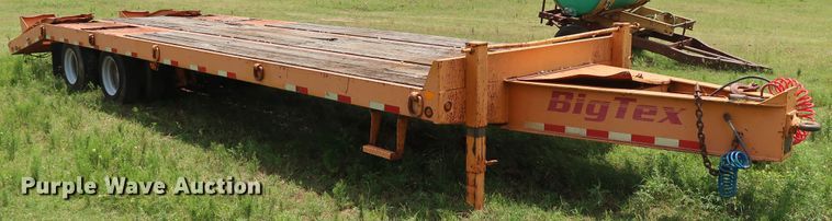 image for item DG4031 2002 Big Tex 4XPH-24+5 equipment trailer