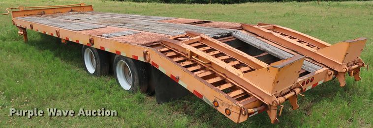 image for item DG4031 2002 Big Tex 4XPH-24+5 equipment trailer