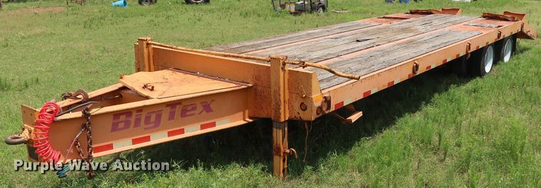 image for item DG4031 2002 Big Tex 4XPH-24+5 equipment trailer