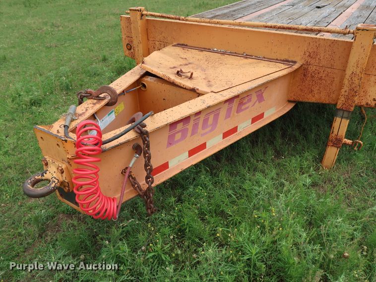 image for item DG4031 2002 Big Tex 4XPH-24+5 equipment trailer